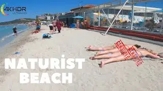 ☀️ Bikini Beach Walk in &Ccedil;eşme | Turkey 4K
