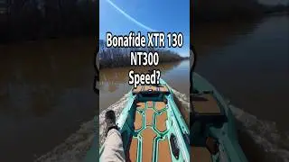 Bonafide XTR 130 с Newport NT300... БЫСТРО! #kayakfishing #bassfishing #bonafidextr130