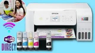 Epson L3266 Yazıcı Kurulumu  İncelemesi  Mürekkep Dolumu & En eğlenceli yazıcı kurulumu-Kutu açılımı