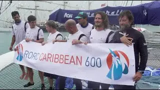 Maserati Multi 70 - RORC Caribbean 600 - Arrivo