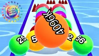Ball Run 2048 Infinity Mode ♾️vs Ball Run Maths Table Game (Power of 2) | Ball Games Hub LIVE 🔴 24/7