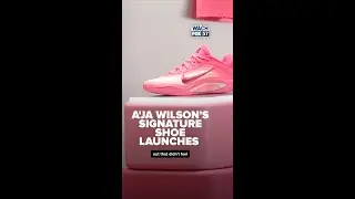 A'ja Wilson's signature shoe launches #shorts #shortnews #ajawilson #aone #nike #basketball #wbb