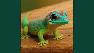 The Mauritius Ornate Day Gecko (Phelsuma ornata)
