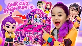 SAMANTHA AUDREY UNBOXING BLIND BOX KPOP DEMON HUNTER 🥰 DAPET SEMUA KARAKTER HUNTRIX ‼️