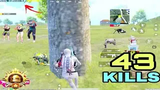 NEW WORLD RECORD 2024 | 43 KILLS SOLO vs SQUAD | S4S GAMING PUBG MOBILE l ASIA ACE MASTER