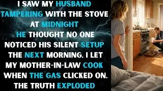 😱 I Saw My Husband Sabotage the Stove&hellip; What Happened Next Was HORRIFYING