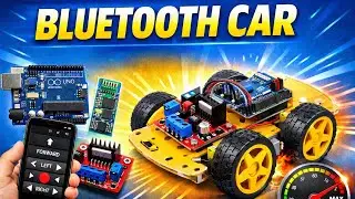 Bluetooth Controlled Car Project | DIY Bluetooth Car Using Arduino
