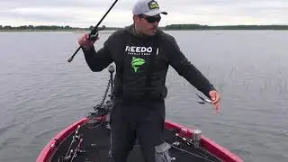 Crazy spring Pike Spinnerbait fishing