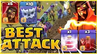 NEW EASY YETI Super WIZARD Skeleton Spell + Recall Spell - TH15 Attack Strategy
