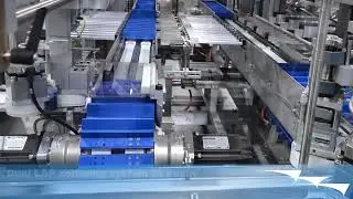 Flow-wrapped Bar Cartoner | HD-LSP - AFA Systems