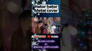 Hator Hator metal vocal cover #christmas #metal #hatorhator #gabonak #euskalmusika