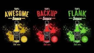 TBNRfrags Sauce Drippin' T-Shirts! (Speed Art)