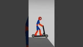 stickman dismount spiderman pose #gamingshorts #stickman #fypシ @VESSTICK