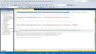 Full Backup Part 1 ( T-SQL )