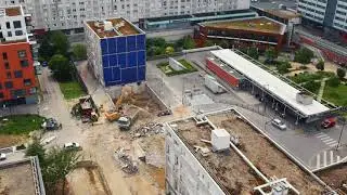 Champigny-sur-Marne (94) : Démolition immeuble de Paris Habitat [TIMELAPSE]