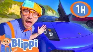 Test Driving Awesome Sports Cars | BEST OF BLIPPI TOYS | Educational Videos for Kids