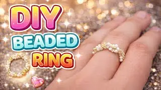 ✨ &ldquo;Magic DIY Beaded Ring 💍 | Elegant Handmade Jewelry in Minutes!&rdquo; ✨