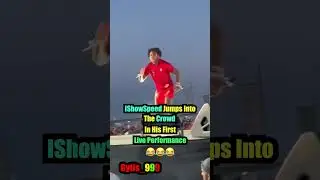 IShowSpeed Jumps Into The Crowd At Rolling Loud 😂