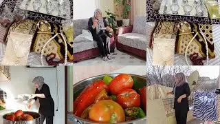 TAKİPCİMDEN GÜZEL ÜMRE HEDİYE BEN YEMEK YAPMAYI BİLMİYOMUŞUM DOLMA DOLDURDUM