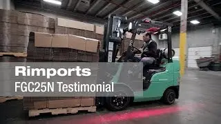 Отзыв клиента компании Rimports Inc.: Вилочные погрузчики Mitsubishi: