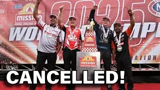 NHRA Crowns Their Champions In Rainout Of NHRA Finals