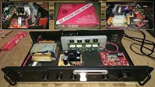 SX-200 Modif || test & review power amplifier