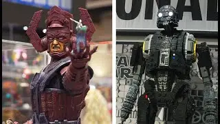 Marvel and Star Wars fans flock for SDCC exclusive collectibles, prizes and giant Galactus statue