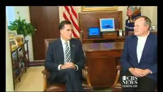 George H.W. Bush endorses Romney