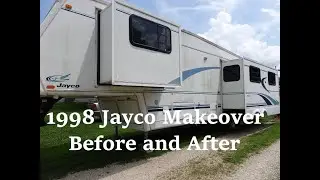 Jayco Designer RV Remodel Before and After