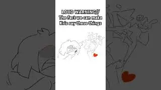 I just love incredulous Kris #deltarune #deltarunechapter3 #animatic