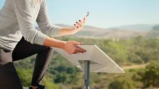 STARLINK: НАВЕДЕНИЕ АНТЕННЫ