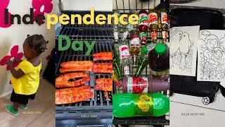 Independence Vlog: Happy 63th Jamaica| Morning Walk + Grill Day + Supermarket Run + Pack With Me!!!
