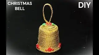CHRISTMAS BELL (4) MAKING IDEA (DIY), USING WASTE MATERIAL, FOR CHRISTMAS ACTIVITY IN SCHOOL
