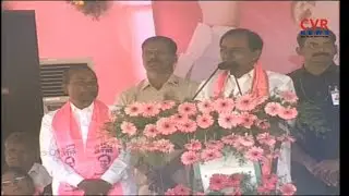 CM KCR speech at TRS Praja Ashirvada Sabha in Zaheerabad | Election Campaign | CVR News
