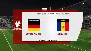 FIFA 14.European qualification FIFA World Cup 1986.Matchday 4.N.Ireland-Wales. FRG-Romania