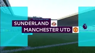 FIFA 17 | Legendary | Premier League | Sunderland v Manchester Utd | Stadium of Light