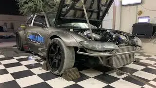 [UAE DRIFT DRIVER Mohammed Al Mansoori] Dyno tuning ECUMaster EMU Black Nissan S15 2JZ
