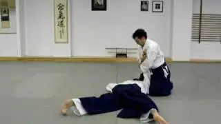 Aikido - 3 Kyu - Technique - Shomenuchi Sankyo Omote / Ura
