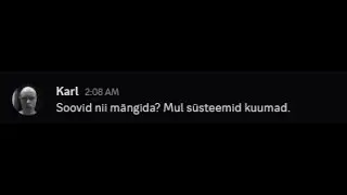 Soovid nii mängida? Mul süsteemid kuumad. | wkndrp.ee