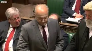 BBC News - Bradford West MP George Galloway sworn in to Parliament.