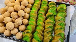Pandan Honeycomb Cake