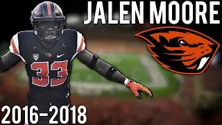 The Hardest Hitter in The Pac-12 💀 Official Jalen Moore Career Highlights (2016-2018)
