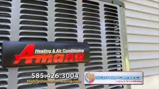 Happy Harold and The High Performance Heating Crew Ready To Serve You