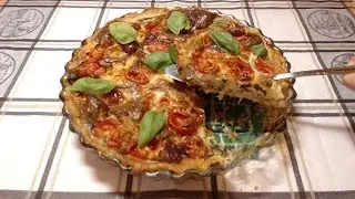 Wyśmienita Tarta z Cukinią i Mozzarellą na Cieście Francuskim