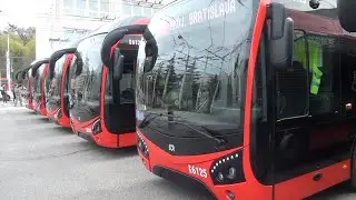 5.4.2024 | Bratislave už premávajú nové hybridné trolejbusy
