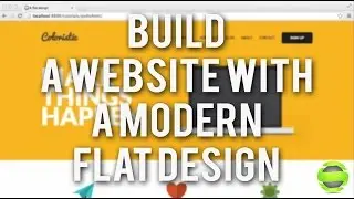 Build a Responsive Website with a Modern Flat Design - Introduction