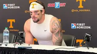 Vols LB Jeremiah Telander reacts to Tennessee football's loss to Vanderbilt
