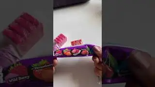 Now & Later Berry Smash Mixed Fruit Chew #fruitcandy #berries  #chewycandy #ytshorts #viral
