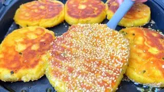 玉米面新做法，又酥又香，做法簡單好吃 #美食 #做飯 #中餐 #家常菜 #菜譜