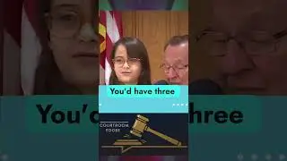 Judge Lets Child Help Explain Mom&rsquo;s Speeding Ticket | Wholesome Courtroom Moment #judge  #funnyusa